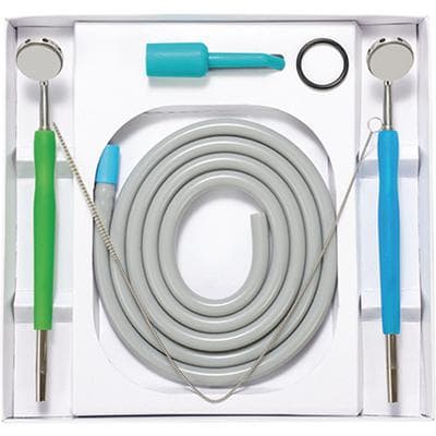 Diadent Miracle Suction Mouth Mirror Mini Kit, 2 Autoclavable Mirrors with Detachable Handles, 1 Hose, 1 HVE Adapter, 1 O-Ring, 1 Cleaning Brush thumbnail 4