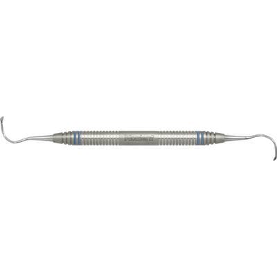 Nordent Sinus Lift Curette #911, Stainless Steel, DuraLite® ColorRings™ Handle, Double End, 2.7mm Spoon thumbnail 4