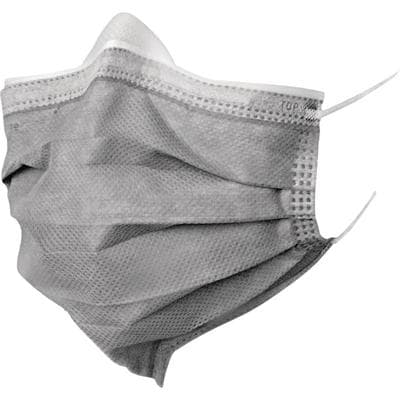 BeeSure Vibe Earloop Face Mask, ASTM Level 3, Cool Gray, 50/Box, BE2590 thumbnail 21
