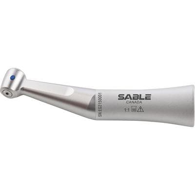 Sable E-Type One Piece 1:1 BB PB Friction Grip Contra Angle Low Speed Air Handpiece Attachment thumbnail 3