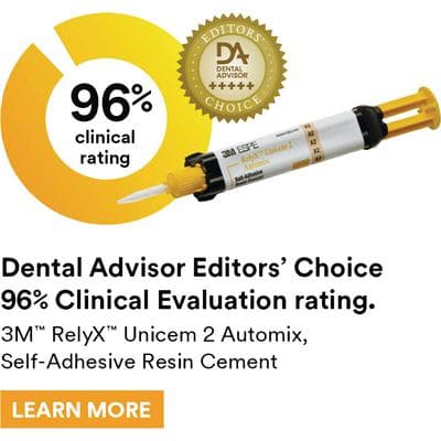 3M RelyX Unicem 2 Self-Adhesive Resin Cement, Automix Syringe Value Pack, A3 Opaque, 3 x 8.5 g Syringes, 56857 thumbnail 31
