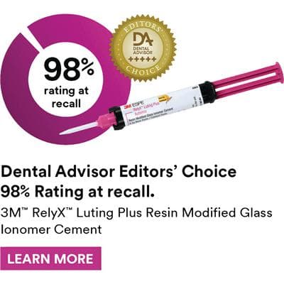 RelyX Luting Plus Cement Clicker Dispenser Refill, Resin-Modified Glass Ionomer, 11 g, 2/Pk, 3525 thumbnail 27