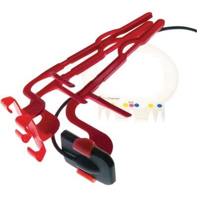 TrollByte Kimera Bio Red Digital Sensor Holder Kit 3106 for Horizontal Bitewings, Red, 3 Holders + 1 Aiming Ring, 1572310603 thumbnail 5
