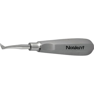 Nordent Surgical Elevator #64, Cryer, Small Flag, Left, Single End, Stainless Steel Handle thumbnail 9
