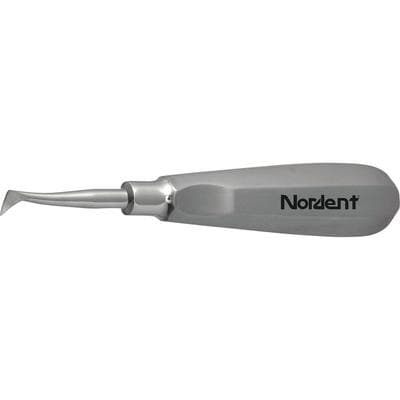 Nordent Surgical Elevator #65, Cryer, Small Flag, Right, Single End, Stainless Steel Handle thumbnail 4