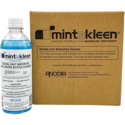 Mint-A-Kleen Dental Waterline Cleaner, 16 oz Bottles, Case of 6, MAK-OZ-6 thumbnail 10