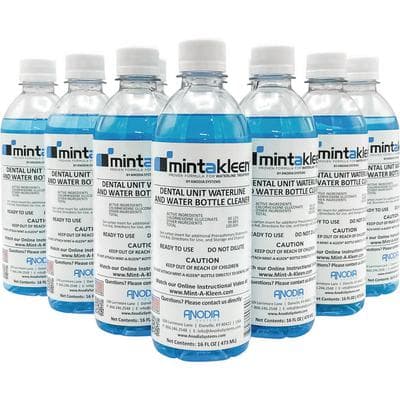 Mint-A-Kleen® Dental Unit Waterline Cleaner, 16 oz (500 mL) Bottle, Ready-to-Use, 10/Case, MAK-OZ thumbnail 6