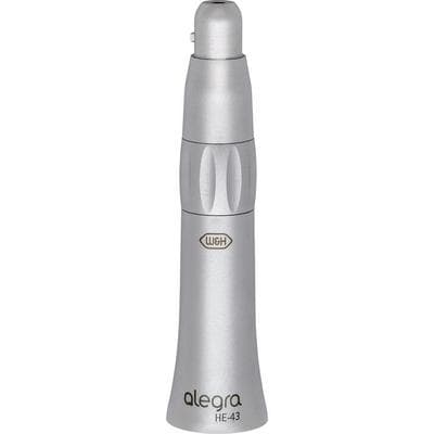 W&H Alegra HE-43 T Straight Handpiece, 1:1 Ratio, Low Speed Air, Twist Tension Autochuck, 40,000 rpm thumbnail 3