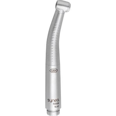 W&H Synea Fusion TG-97 High Speed Turbine Handpiece, 18W, 390,000 RPM, No Light, Roto Quick Coupling, Push-Button Chuck, 4-Spray, Pedo Head, 30005000 thumbnail 3