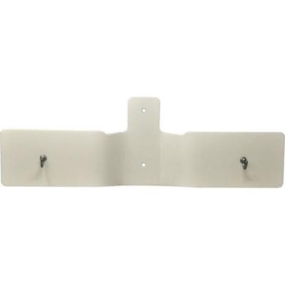 wallShoulders 2120 X-ray Apron Hanger, Glacier White, Grommet or Loop Style, WS2120W thumbnail 3