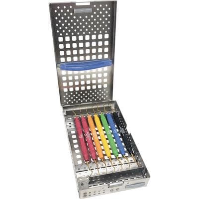 American Eagle Instruments Gold Collection Periodontal Maintenance Scaler Kit, 8 Instruments with Cassette, AEID4910 thumbnail 4