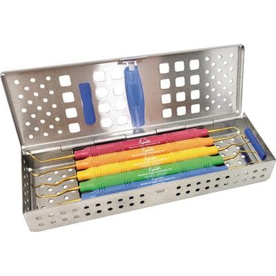American Eagle Instruments Gold Collection Gingival Inflammation Scaler Kit, 6 Pieces, AEID4346 thumbnail 4