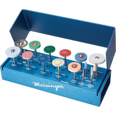 Meisinger Universal Extraoral Shaping and Polishing Kit DSU21 according to Dentsply Sirona, 17-Piece Set thumbnail 5
