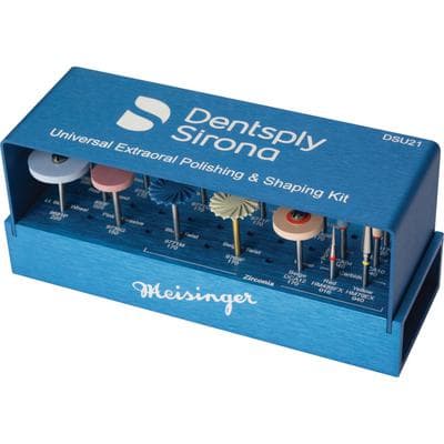 Meisinger Universal Extraoral Shaping and Polishing Kit DSU21 according to Dentsply Sirona, 17-Piece Set thumbnail 7