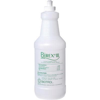 Birex SE III Surface Disinfectant Concentrate, 32 oz Unfilled Bottle with Sprayer and Squirt Cap (SC103) thumbnail 4