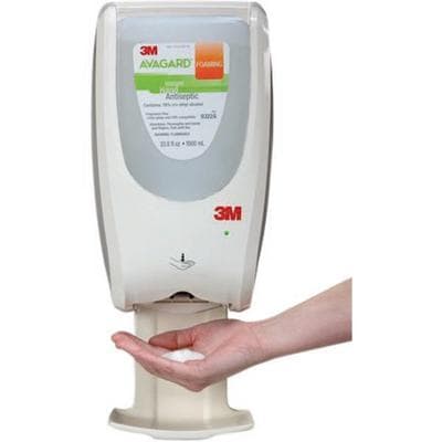 Avagard™ Universal Hands-Free Wall Dispenser, 1000 ml, White, Touchless, 7.3" W x 12.5" H x 4.0" D thumbnail 3