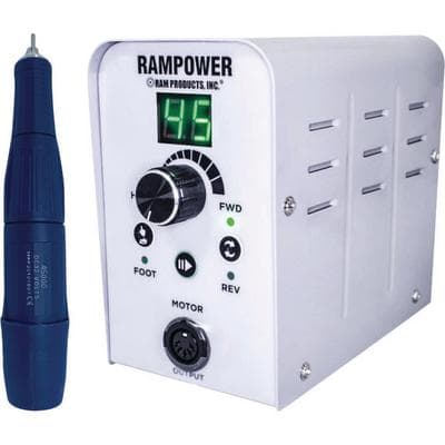 Rampower 45 Low Speed Electric Handpiece Set with Variable Pedal (Set B), 45,000 RPM, 1/Pkg thumbnail 15