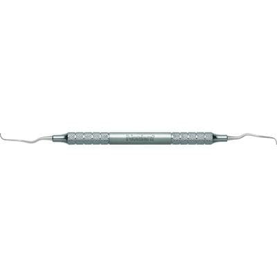 Nordent Relyant® Gracey Curette #13/14L, Long Reach, Double-End, Relyant® #6 Handle, Stainless Steel thumbnail 2