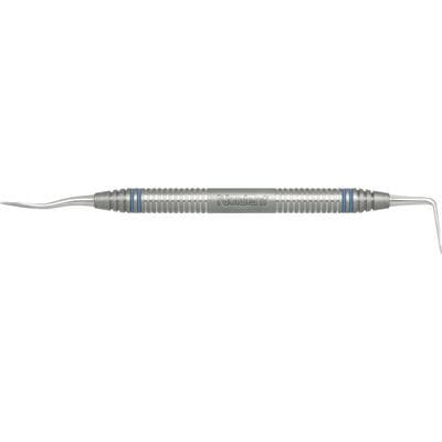 Nordent Sinus Lift Curette #917, Stainless Steel, DuraLite® ColorRings™ Handle, Double End thumbnail 2
