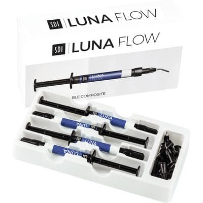 Luna Flow Flowable Composite Syringe Intro Kit, A2/A3 Shades, 2g Syringes, 4 Syringes + 20 Tips, SDI #8566125 thumbnail 5