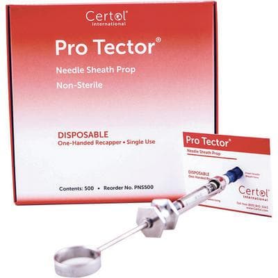 ProTector Needle Sheath Prop, Disposable, 2.5" x 3.25", 500/Box, PNS500 thumbnail 11