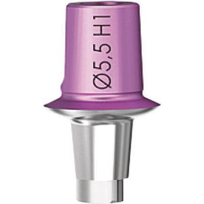 KONTACT™ NanoPost Straight Short Abutment, Ø5.5mm, H1mm thumbnail 2