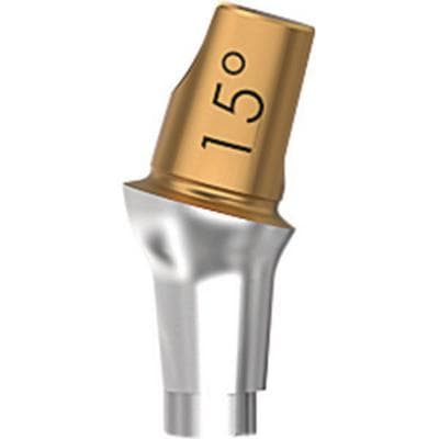 KONTACT™ NanoPost Angulated Short Abutment, 15°, Ø4.2mm, H2mm thumbnail 2