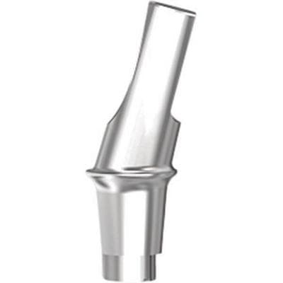 Kontact Non-Scalloped Angulated 15° Standard Implant Abutment, 4.0 mm Diameter, 1 mm Height, with Transfixation Screw thumbnail 2