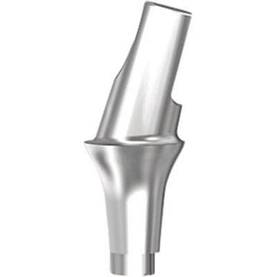 Kontact Non-Scalloped Angulated 15° Standard Implant Abutment, 5.0 mm Diameter x 3 mm Height, with Transfixation Screw thumbnail 2