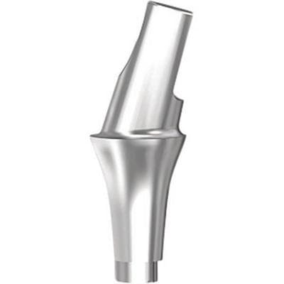 Kontact® Non-Scalloped Angulated 15° Standard Implant Abutment, 5.0 mm Diameter x 4 mm Height, with Transfixation Screw thumbnail 2