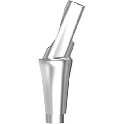 Kontact Non-Scalloped Angulated 22° Standard Implant Abutment, 4.0mm Diameter x 4.0mm Height, with Transfixation Screw thumbnail 2