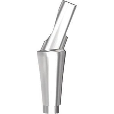 Kontact Non-Scalloped Angulated 22° Standard Implant Abutment, 4.0 mm Diameter x 5.0 mm Height, with Transfixation Screw thumbnail 2
