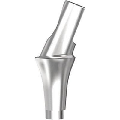 Kontact® Non-Scalloped Angulated 22° Standard Implant Abutment, 5.0 mm Diameter x 4.0 mm Height, with Transfixation Screw thumbnail 2