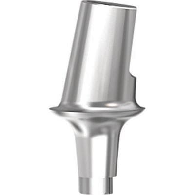 Kontact Non-Scalloped Angulated Standard Implant Abutment, 7.5°, 6.5 mm Diameter, 2 mm Height, with Transfixation Screw thumbnail 2