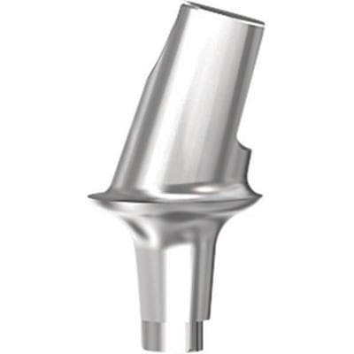 Kontact Non-Scalloped Angulated 15° Standard Implant Abutment, 6.5 mm Diameter, 2 mm Height, with Transfixation Screw thumbnail 2