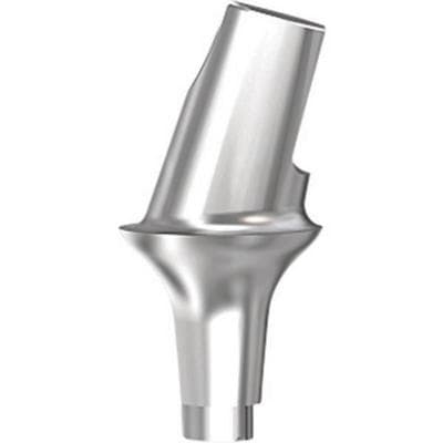 Kontact Non-Scalloped Angulated 15° Standard Implant Abutment, 6.5 mm Diameter, 3 mm Height, with Transfixation Screw thumbnail 2