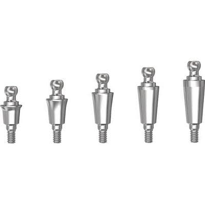 Kontact Ball Abutment, 2 mm Height, 1/Pkg thumbnail 2