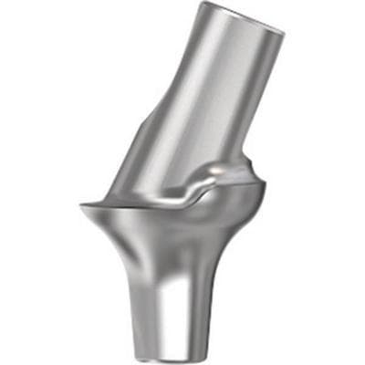 Kontact® Non-Indexed Scalloped Angulated Standard Implant Abutment, 22°, 6.5 mm Diameter, 3 mm Height, with Transfixation Screw thumbnail 2