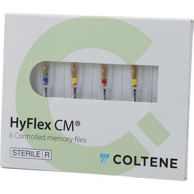 Coltene HyFlex CM Controlled Memory NiTi Endodontic Files, Assorted Large, 31mm, Sterile, 6/Pack, SBH831LRG thumbnail 6