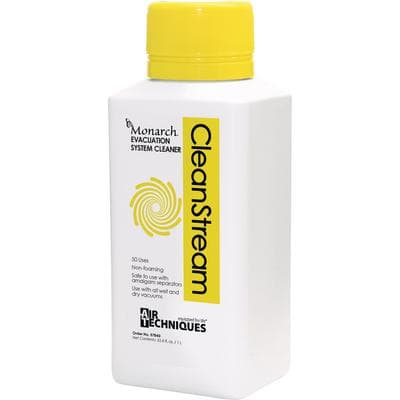 Air Techniques Monarch CleanStream Evacuation System Cleaner, 33.8 oz (1 Liter) Bottle, 50 Cleanings, 57840 thumbnail 11