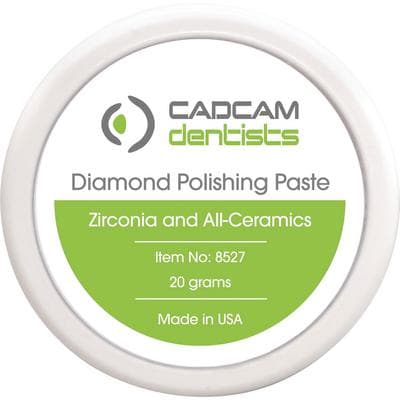 CadCam Dentists™ Diamond Polishing Paste, 20 g Jar - CadCam Dentists™ Diamond Polishing Paste, 20 g Jar - CADCAM Dentists™ Diamond Polishing Paste, 20 g Jar - Image 1