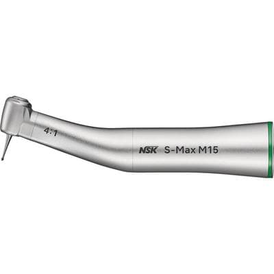NSK S-Max M 4:1 Reducing Electric Handpiece, Contra Angle, Push-Button Autochuck, Single Spray, Non-Optic, 10,000 rpm thumbnail 2