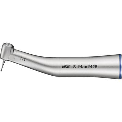 NSK S-Max M25 1:1 Contra Angle Electric Handpiece Attachment, Non-Optic, Push-Button Autochuck, Single Spray, C1027 thumbnail 5