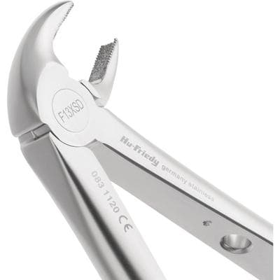 Hu-Friedy Atraumair Forceps #13, Lower Premolars, Diamond Dusted, Serrated, F13XSD thumbnail 7