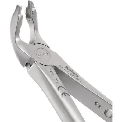 Hu-Friedy 217 Atraumair Diamond-Dusted Extraction Forceps, Serrated, 1st and 2nd Molars, Each thumbnail 3