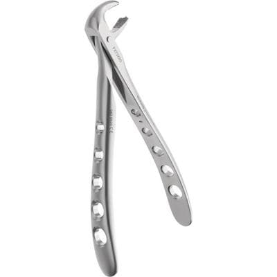 Hu-Friedy Atraumair Diamond-Dusted Extraction Forceps #73, Lower Molars, Serrated, 1/Pkg thumbnail 5