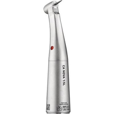 Bien-Air CA Nova 1:5L High Speed Electric Contra Angle Handpiece, Push-Button Autochuck, with Light, Quadruple Spray, Stainless Steel, Each thumbnail 3
