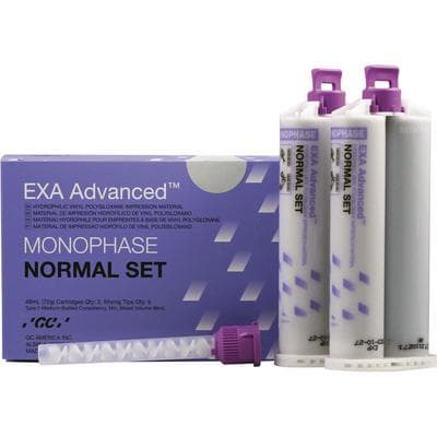 GC America EXA Advanced VPS Monophase Impression Material, Normal Set, 48 mL Cartridges, 2/Pk, 137118 thumbnail 12