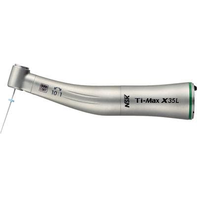 NSK Ti-Max X Series X70 Endodontic Electric Attachment, Contra Angle, Low Speed, 64:1, Push Button Autochuck, Single Spray, Non-Optic - Ti-Max X Series Electric Attachment for Endodontic Application - X70, Contra Angle, Low Speed, Push Button Autochuck, Single Spray, Non-Optic - Image 1