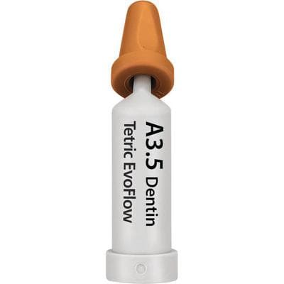 Tetric EvoFlow Flowable Composite, A3.5 Dentin Shade, 0.2 g Cavifil Refill, 20/Pack, 595994WW thumbnail 4